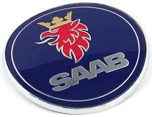 Begränsad tid Emblem bak, Saab 9-5 4D 99-05