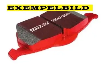 Bromsbelägg fram 9-5 II 296mm EBC Redstuff Rabatter