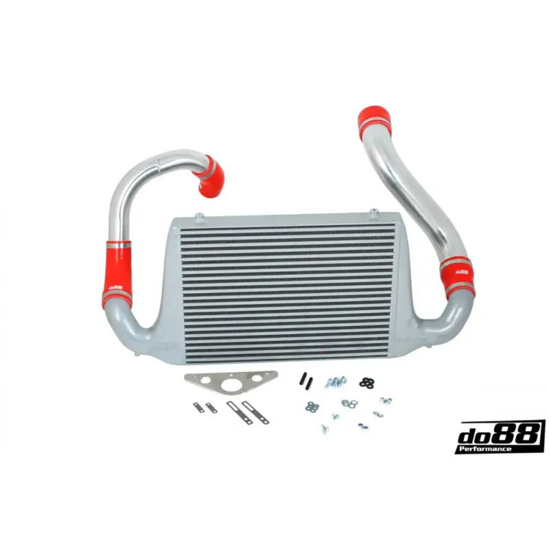 FMIC SAAB 900 Turbo 1987-1993, Röd slang Extra rabatt