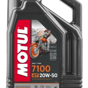 prisnedsättning Motul 7100 4t 20w-50, 4 literMotul 7100 4t 20w-50 4 l