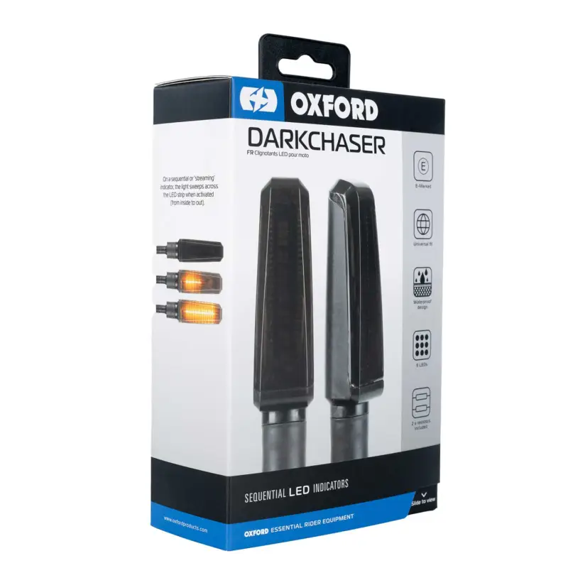 Populär OXFORD LED-blinkers SvepandeDarkChaser - Sequential Indicators