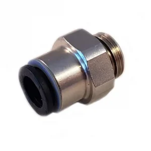 1/8 pneumatisk koppling för 6mm slang - svart Fynd