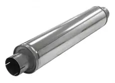 Kundfavorit Ljuddämpare 3" fullflödes Rostfritt (625mm)