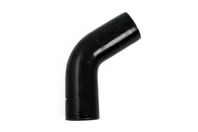 Nyhet Silikonslang Svart 60 grader 1,875‘‘ (48mm)