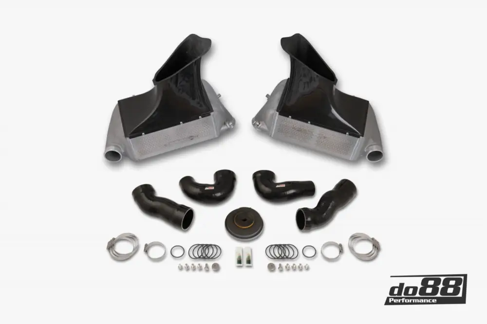 Nyhet Porsche 911 Turbo (997.2) Intercooler kit MERA för do88 Y-Rör