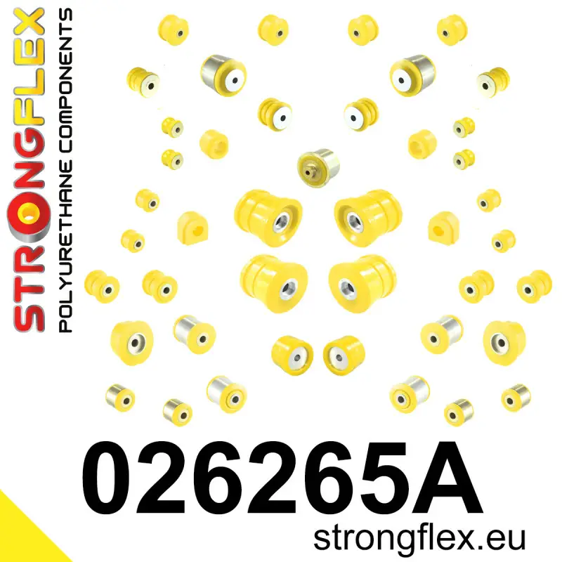 026265A FULL SUSPENSION POLYURETHANE BUSH KIT SPORT Säker betalning