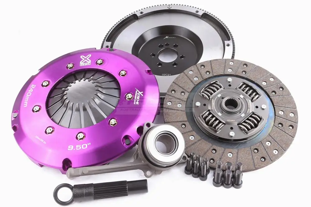 I lager AUDI/Seat/Skoda/VW EA188/EA189/EA113 Kopplingskit - Organisk Inkl. Svänghjul & CSC 600Nm Konverteringskit Dubbelmasse till enkelmasse