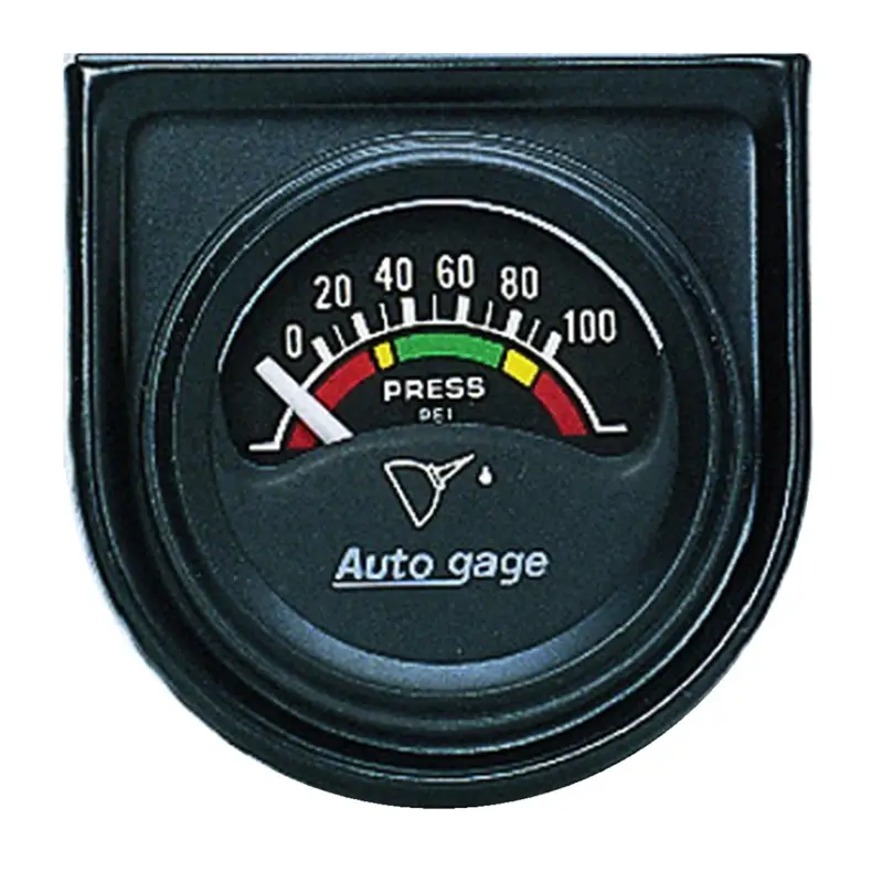 1-1/2-1/16" Oljetryck, 0-100 PSI, AUTO GAGE Beställ idag