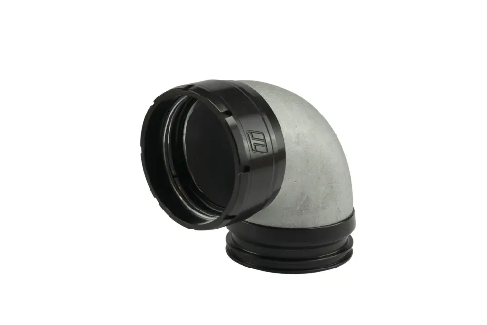 Turbosmart Turbo Adapter Compressor Outlet 2.50″ to 90 Elbow Plazmaclamp 2.50″ Extra rabatt