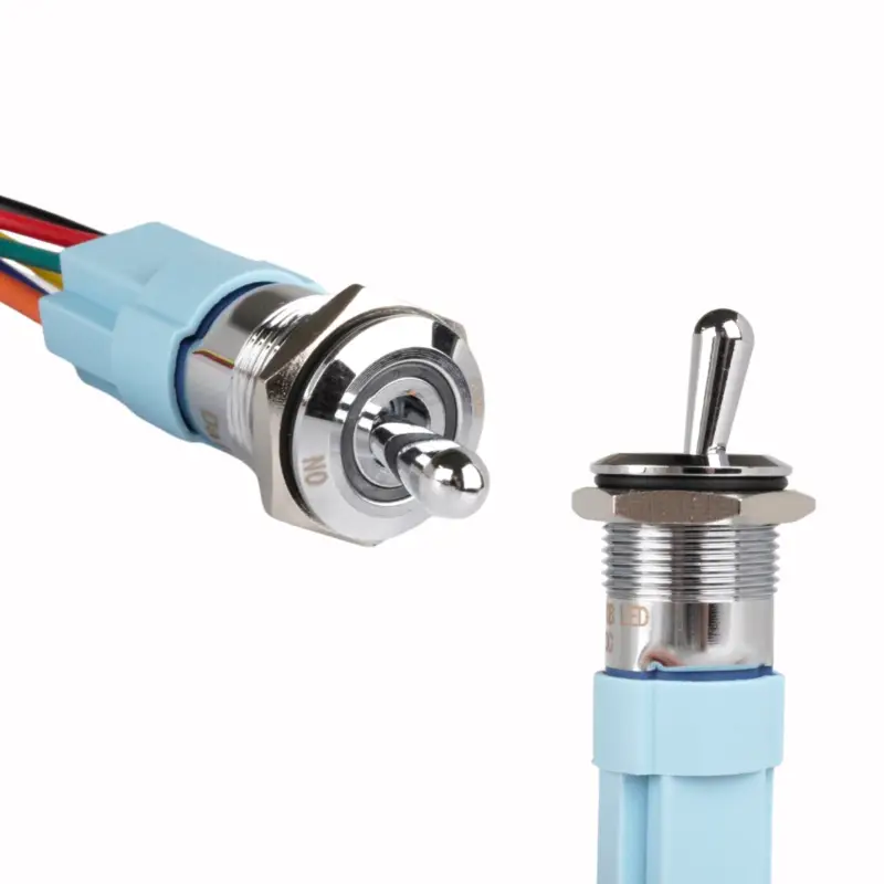 Kampanjpris ON/OFF Switch Silver (RGB) 16MM