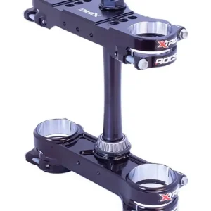 Beställ nu X-Trig ROCS Tech Triple Clamp Styrkrona KTM Husq GasGas WP48 22mm 125-450cc 204-2026 SVART