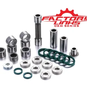 Bästa pris FACTORY LINKS Svingarm Länkagelagersats Kawasaki KX250 21-24