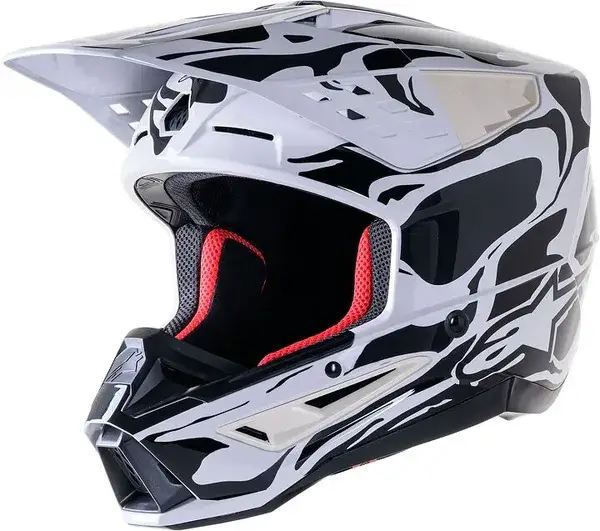 Alpinestars SM5 Mineral grey hjälm prisnedsättning