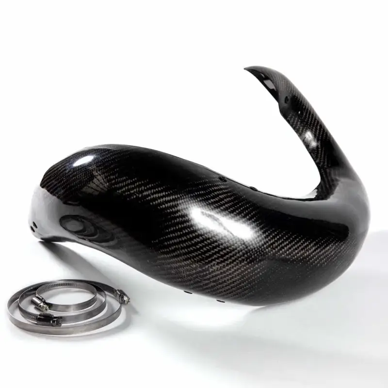 X-GRIP Kolfiberskydd avgasrör GasGas Rieju 250-300cc 2018-2023 Populärt val