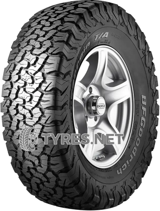 Sista chansen BF Goodrich All-Terrain T/A KO2 rwl 245/70 R17 119/116S