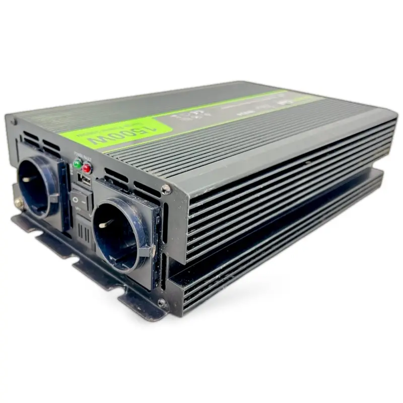 INV24 Inverter 24/220V Inverter 24V 1500W GREEN CELL Premium