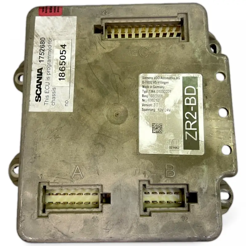 1752680 ZR2 styrdon SCANIA 1854598 1854954 K-Series (2016-) SIEMENS VDO AUTOMOTIVE AG Handla nu