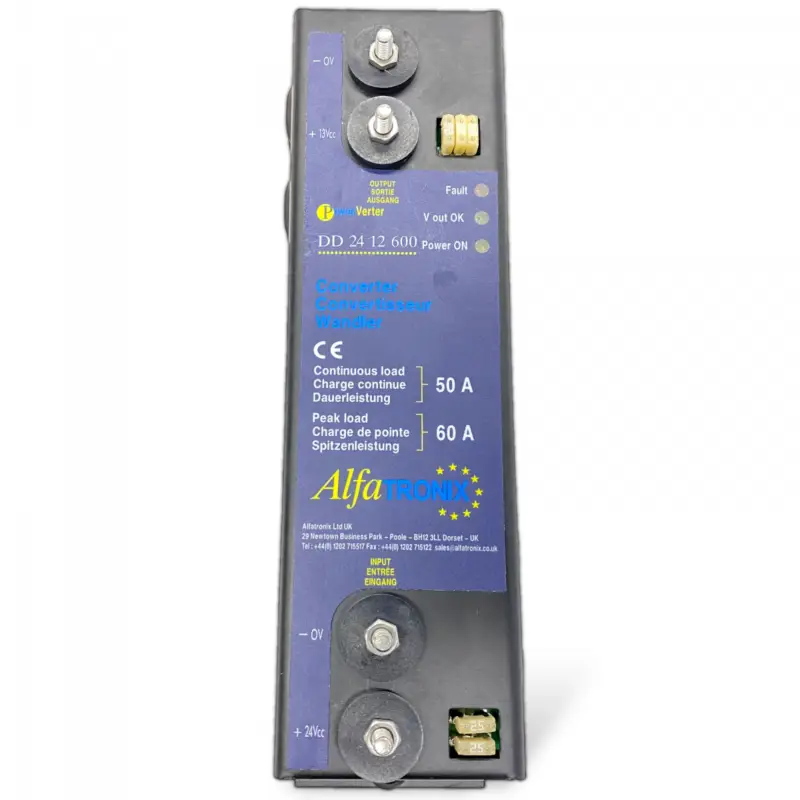 0000006064 Spänningsomvandlare Voltage Converter SOLARIS PV50S DD.24.12.600 DD24-12 0000-006-064 Urbino, Alpino, Vacanza (1999-) ALFATRONIX Beställ idag