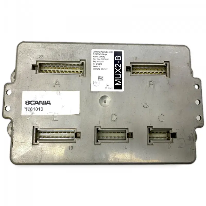 Säker betalning 1761010 Styrblock, MUX SCANIA 2124052 2582477 1501-200-010 1501200010 K-Series (2016-) CONTINENTAL AUTOMOTIVE GMBH